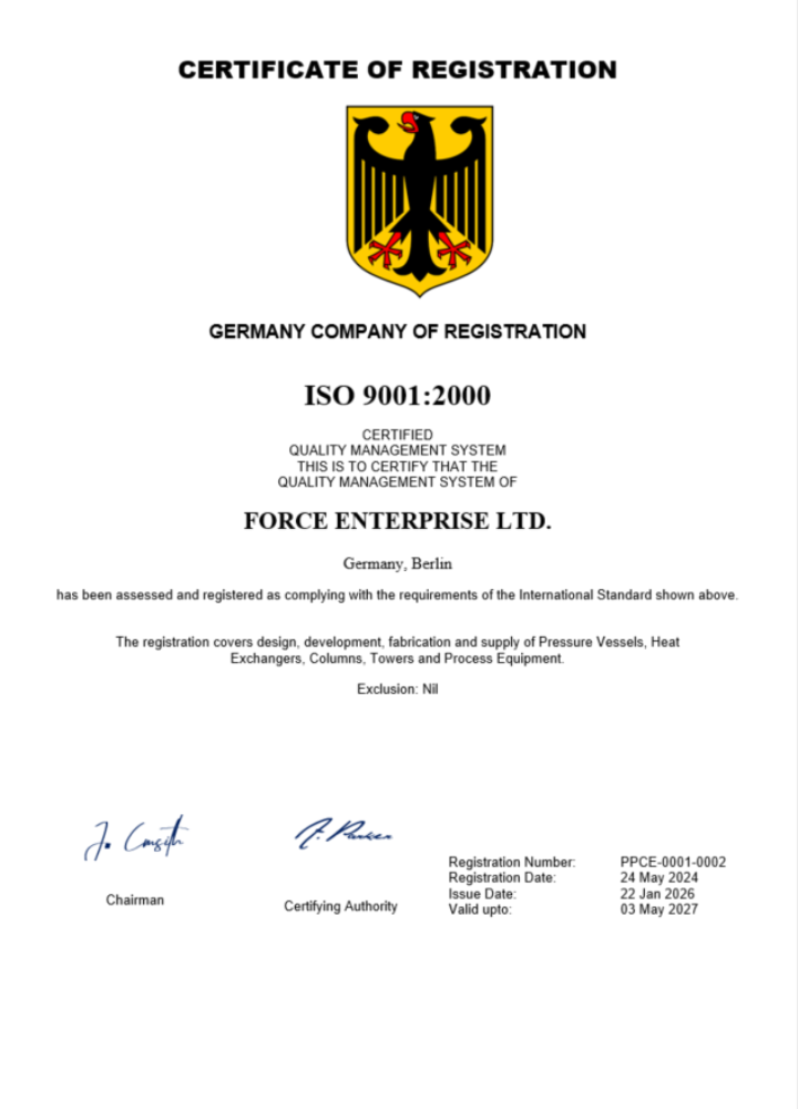 Germany certificate of registration Word and PDF template